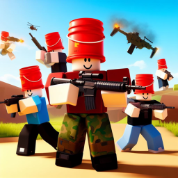 Bucket Guys Shooting Game (YET ANOTHER NEW MAP)