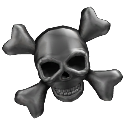 Chrome Skull Belt Charm