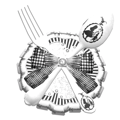 ҂ ˕ ֊ dining with the ghosts headpiece in white