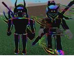 Cartoony Rainbow Players
