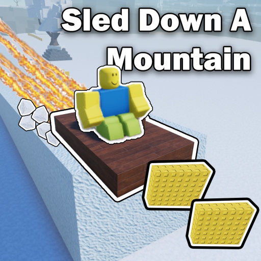 Sled Down A Mountain