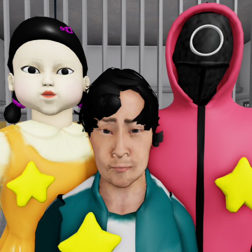 🦑 SQUID FAMILY POLICE PRISON! (OBBY) official Roblox game thumbnail