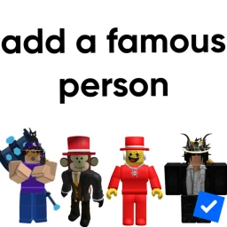 Add a Famous Person icon