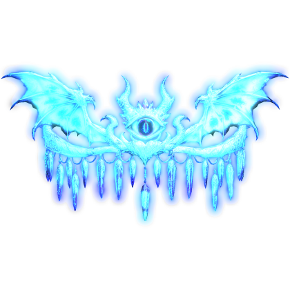 Glowing Demon Eye Crown (Blue) - Emissive