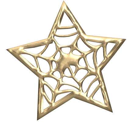 Star Spiderweb Hairclip