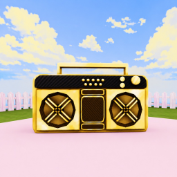 boombox testing place icon