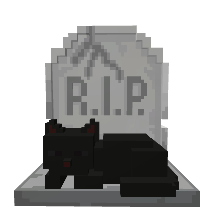 Halloween RIP Kitty Backpack