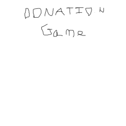 Donation game