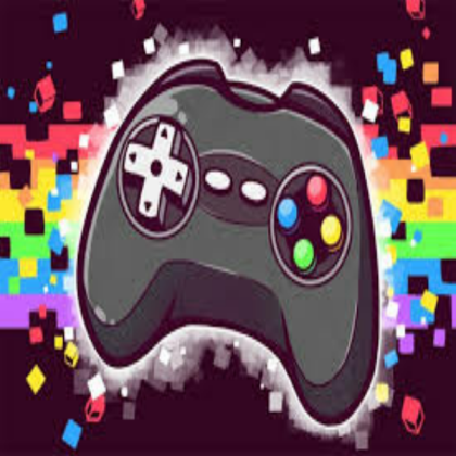 Gaming Controller Rainbow Roblox decal