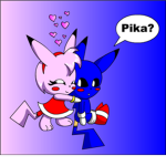 Pikachus and Sonic fan club