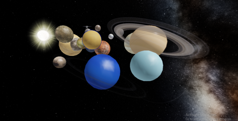 Planets screenshot 1