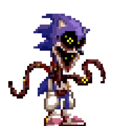 [Vs Sonic 3.0 [Scrapped][PIXEL] Skin walker ]Form2 Roblox decal