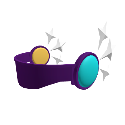 Roblox Item Violet 6 Stars Visor 2.0