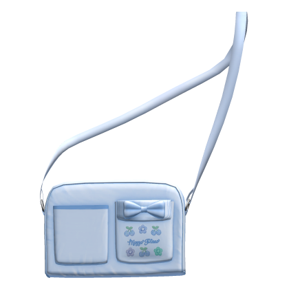 pastel blue cutecore tween crossbody bag Roblox item