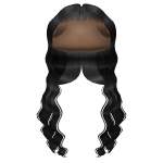Wet n' Wavy Wig in Black