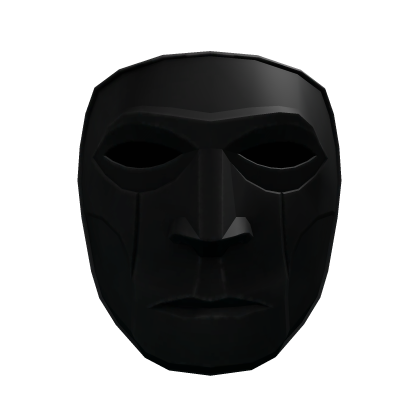 Black Sorrowful Mask Roblox item