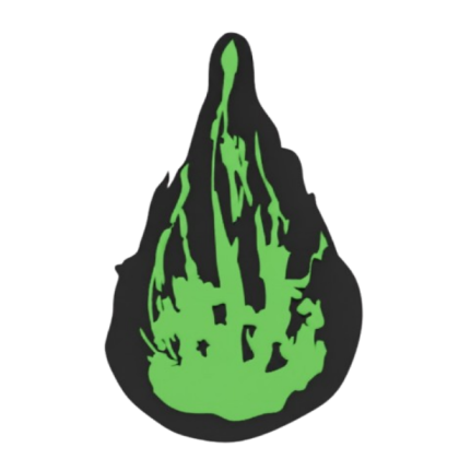 Cursed Energy Green Roblox decal