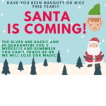SANTA IS COMEING
