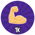 1K 💪Strength!