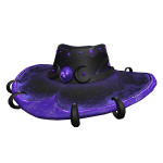 Amethyst Starlight Outlaw Hat