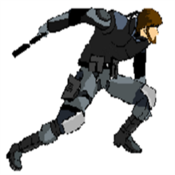 Solid snake painting Roblox decal