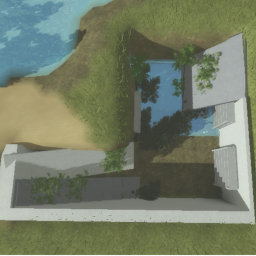 The abonded island
