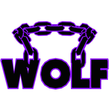 Cartoony Purple Wolf Chain Roblox item