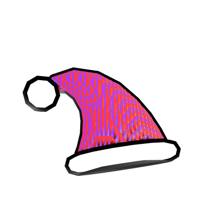 Rainbow Santa Hat