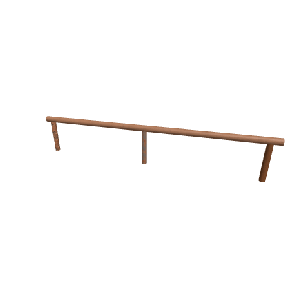 Brown detailed railing
