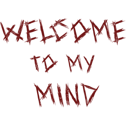 welcome to my mind in red