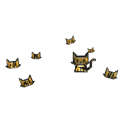 Animated Tabby Cat 🐱 [Yellow]
