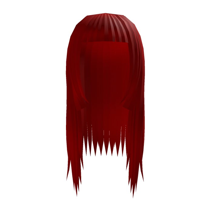 Long Gothic Vamp Hair Red