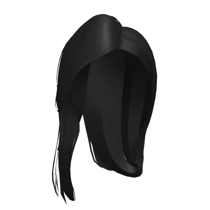 Roblox hair preview for Black Long Wavy Hair