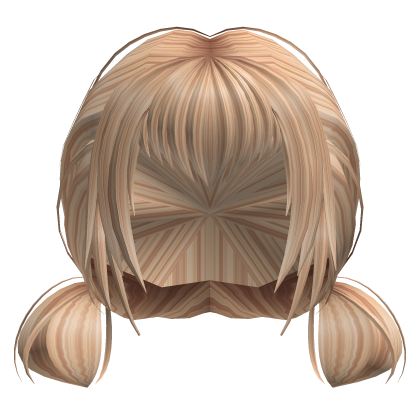 Cute Tiny Buns Hair - Blonde Roblox item