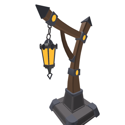 Low poly streetlamp