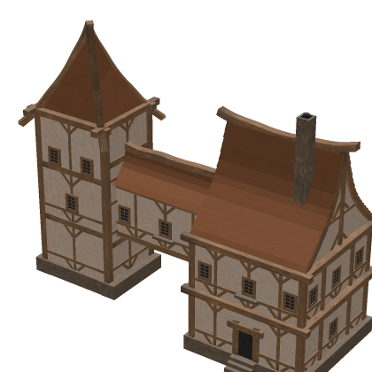 Medieval House With Tower Castle Village Armor