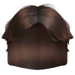 Cute Curtain Bangs (Brunette)