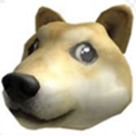Dog army head