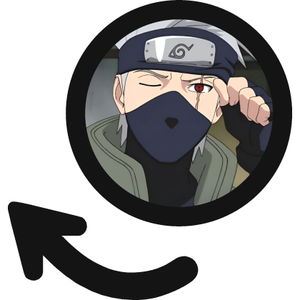 Kakashi Hatake Meme Circle