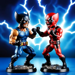 WOLVERINE VS. DEADPOOL TYCOON! [Superhero Tycoon]