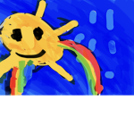 Sunshine’s on rainbows
