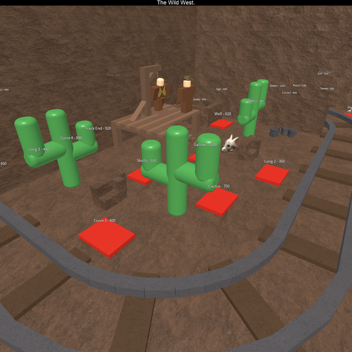 ★Cart Ride Tycoon Through The Wild West★