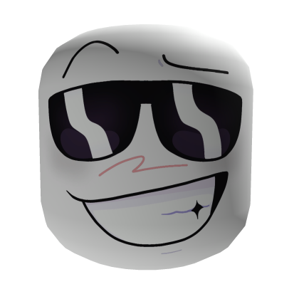 Cool Guy S Smirk Face White Roblox NoFilter