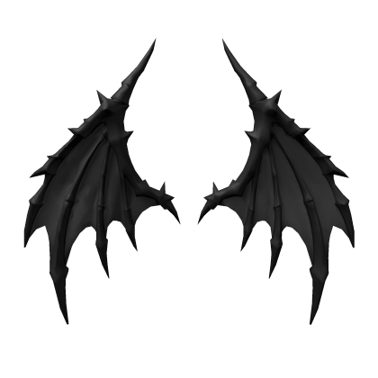 Black Demon Wings Shadow Reaper Roblox item