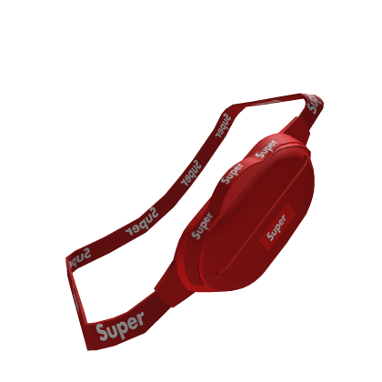Red Super Fanny Pack