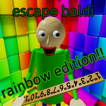 🔴Escape The Rainbow Baldi obby | rainbow)