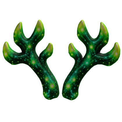 Emerald Galaxy Monster Antlers