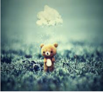 Teddy bears and butterfly
