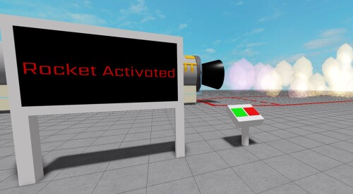 Rocket Engine Test 