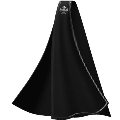 Black Vampiric Gothic Veil Cape Roblox item
